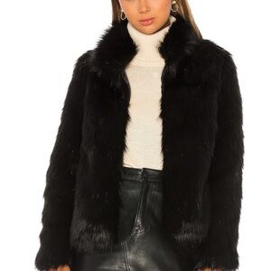 Unreal Fur Black Teddy Jacket
